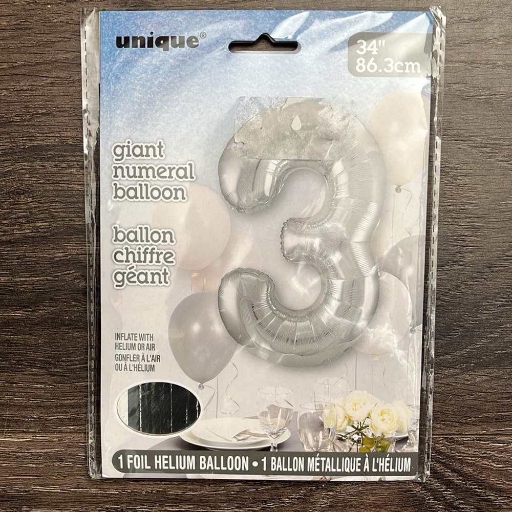 Unique Numeric Balloon - Picture 3 of 7